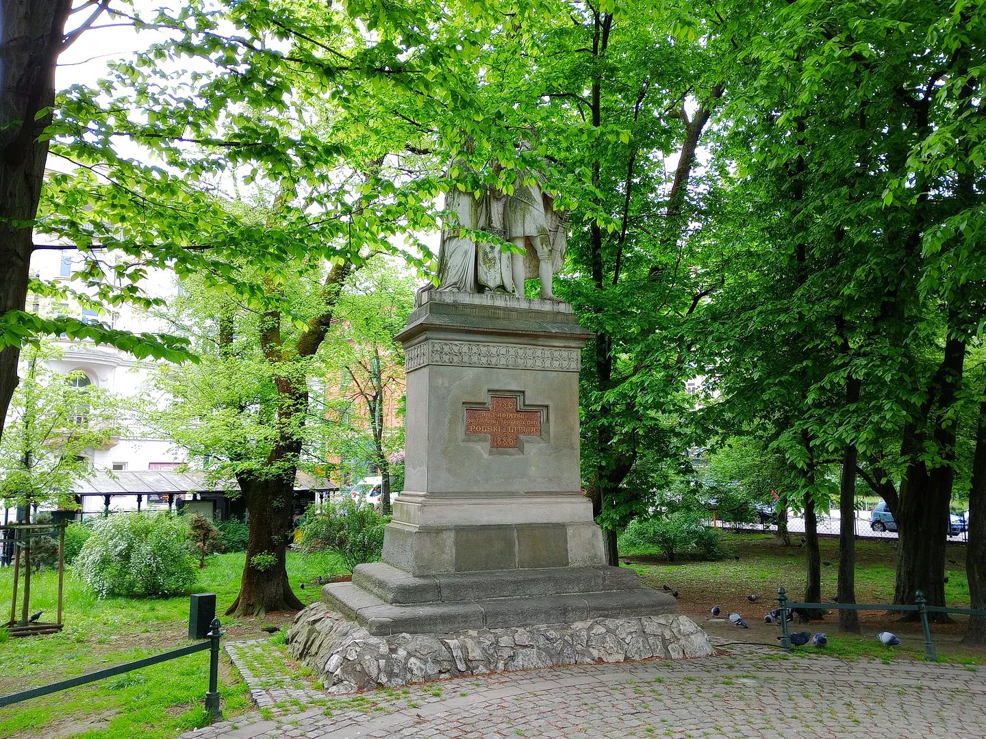 Jadwiga and Jagiełło Monument