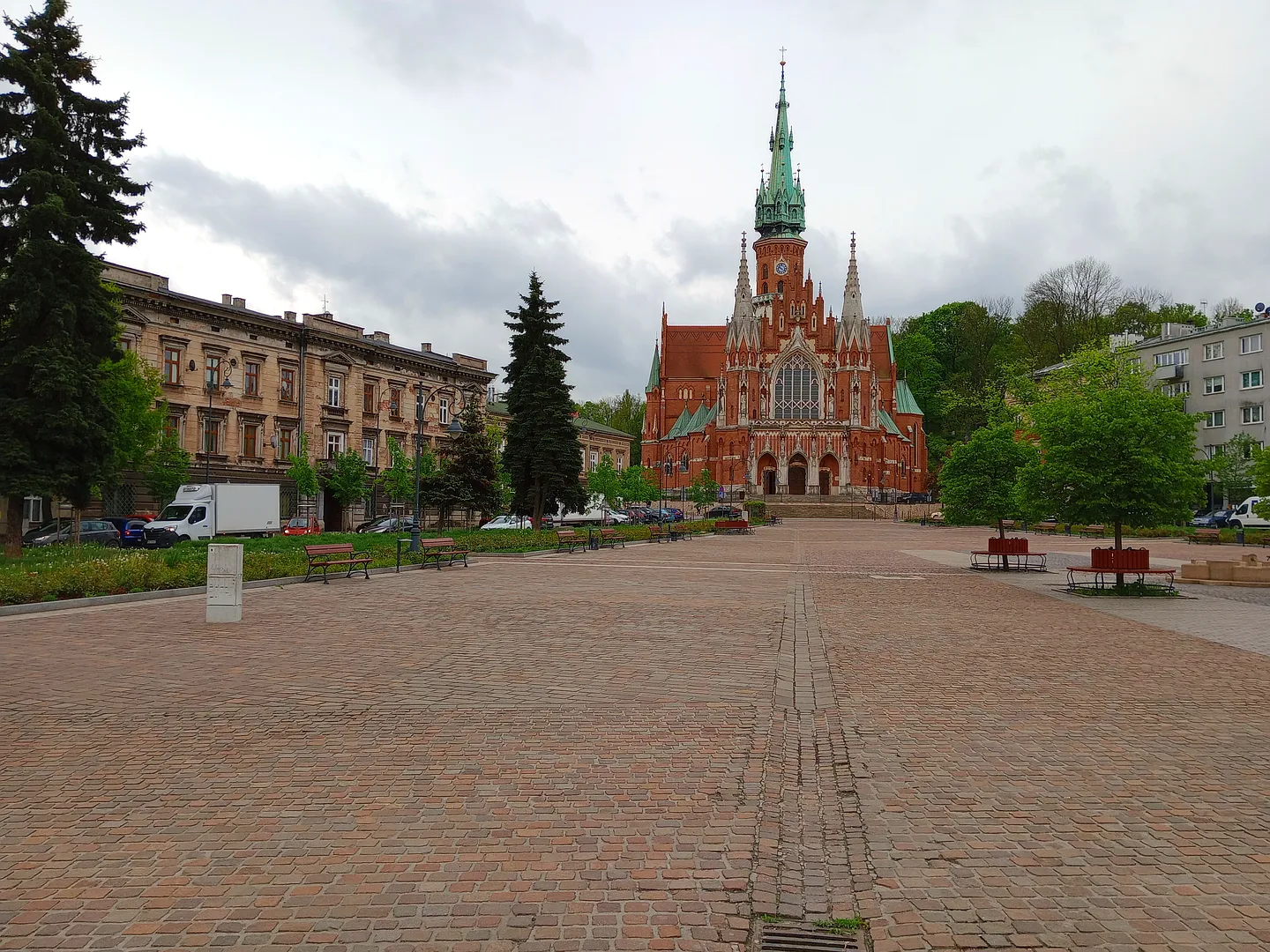 Podgórze Market Square in Kraków