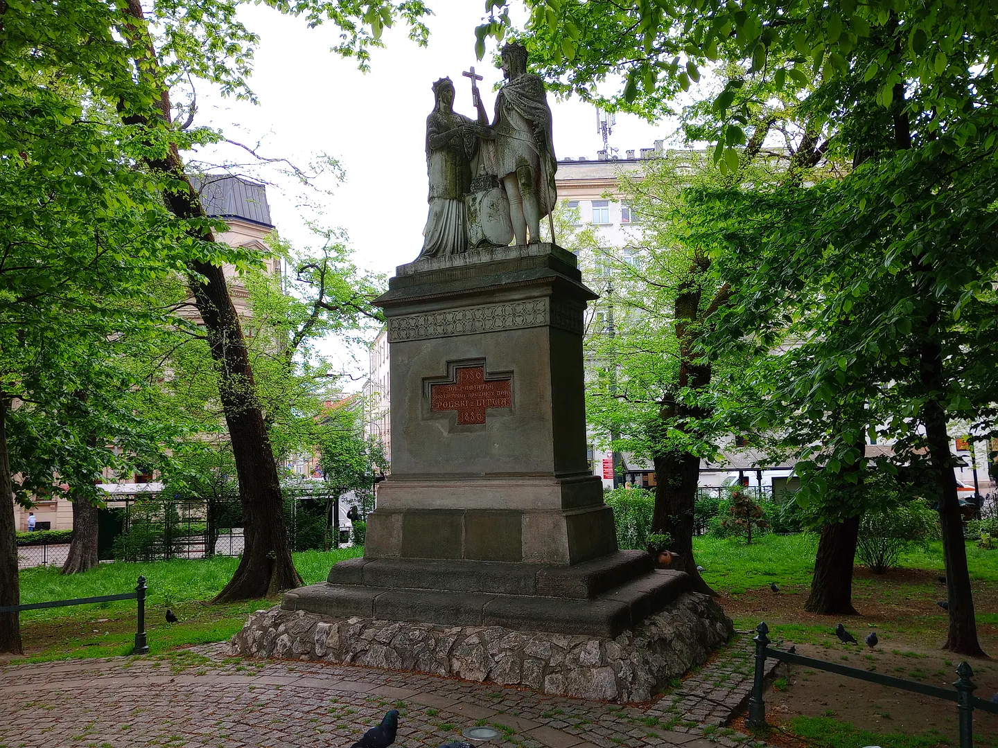 Jadwiga and Jagiełło Monument