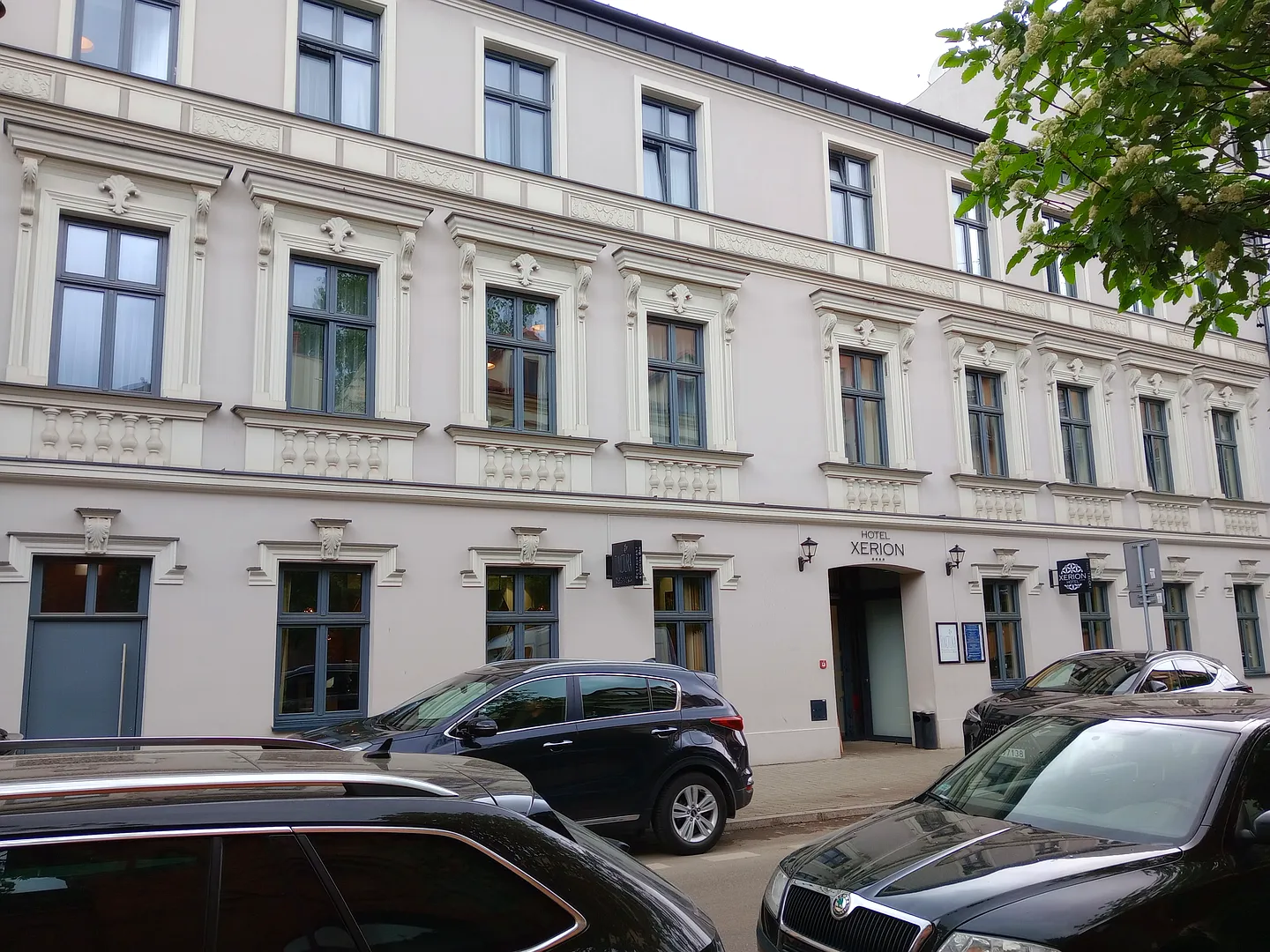 Hotel Xerion in Węgierska Street