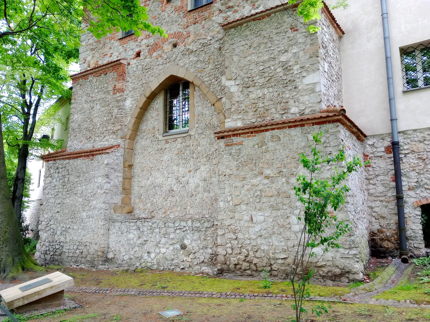 Convent building adjacent to Planty Park