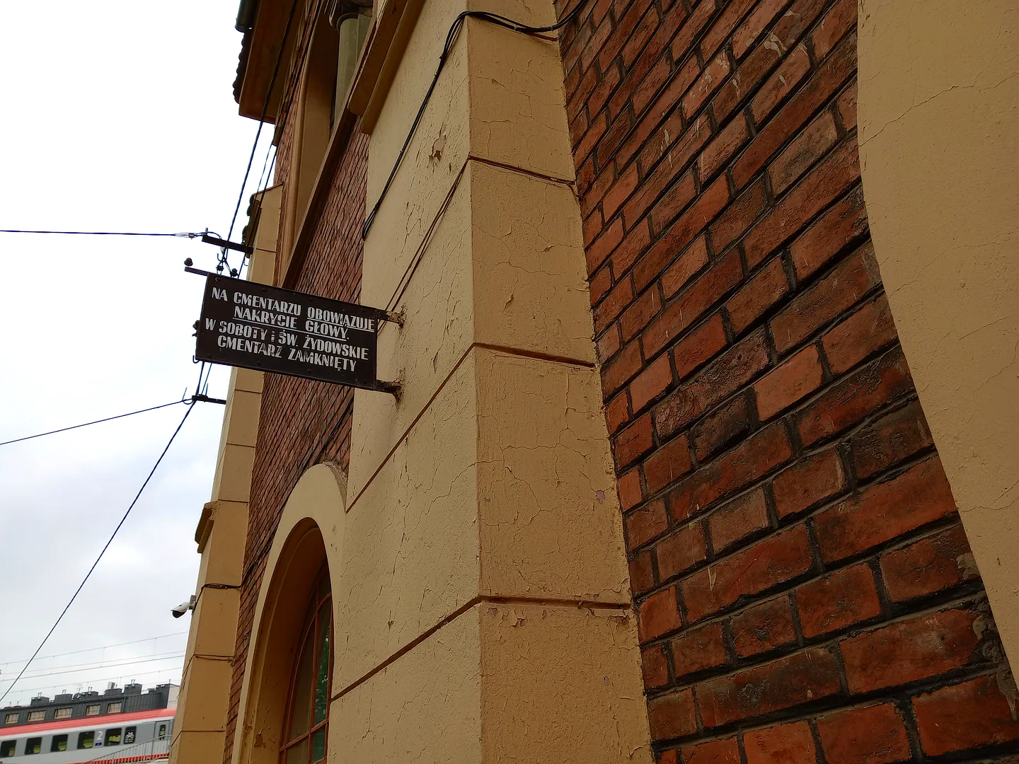 Pre-burial house in the New Jewish Cemetery in Kraków